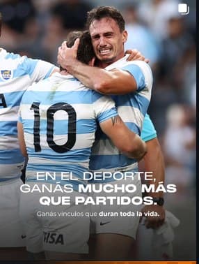 En el deporte, ganás mucho más que partidos
